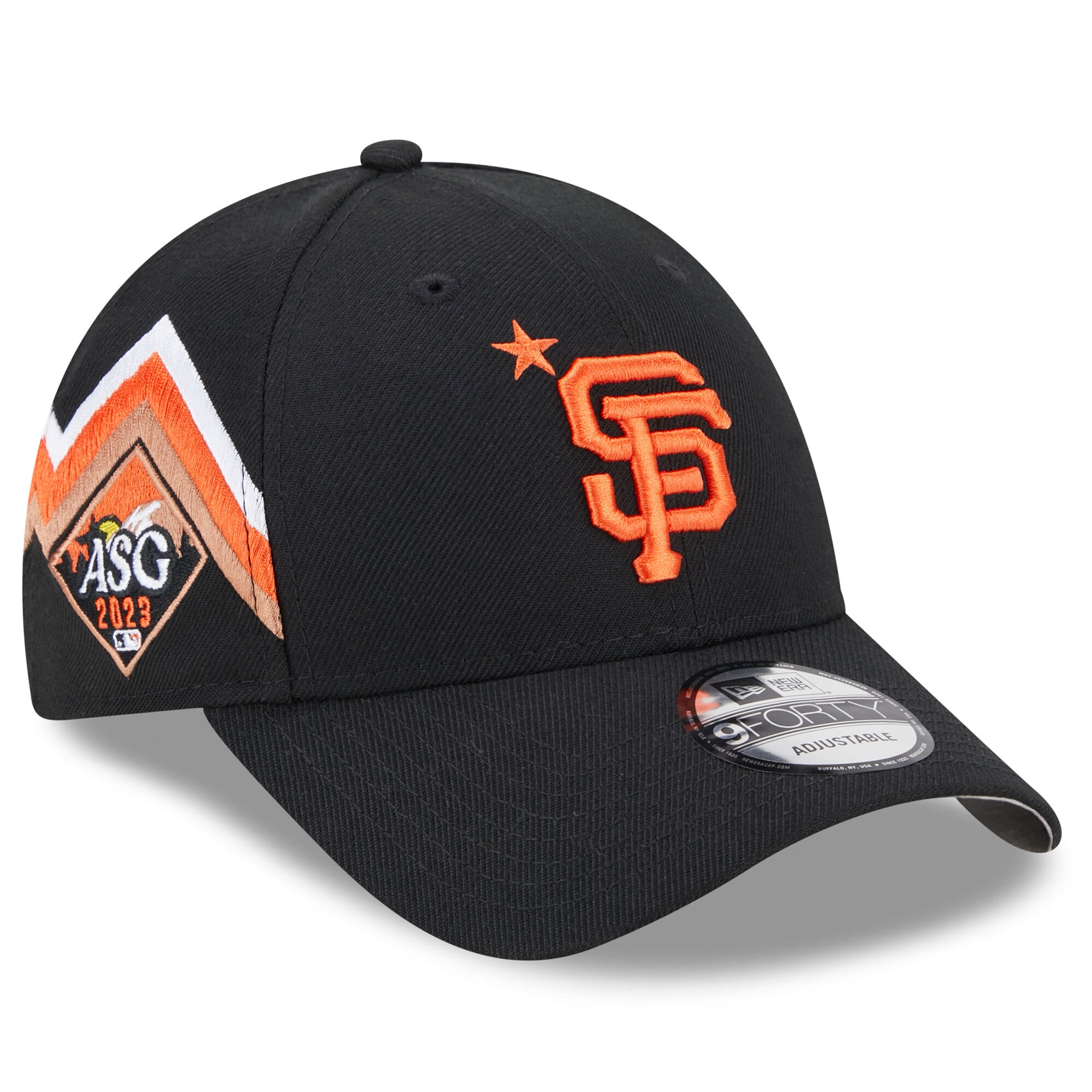 San Francisco Giants New Era 2023 MLB All-Star Game Workout 9FORTY Adjustable Hat - Black