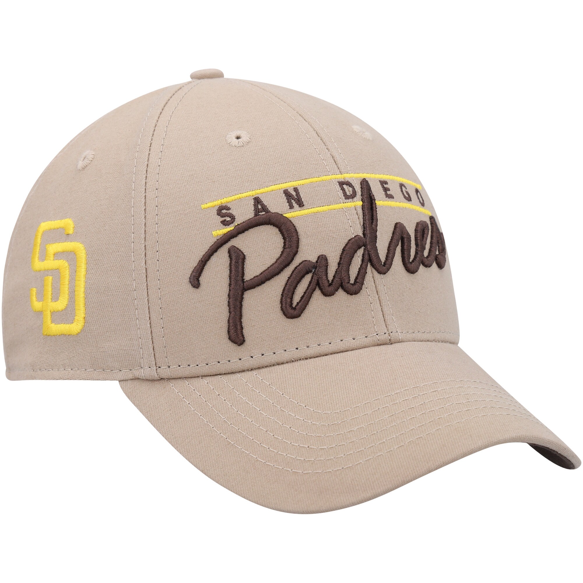 San Diego Padres '47 Atwood MVP Adjustable Hat - Khaki