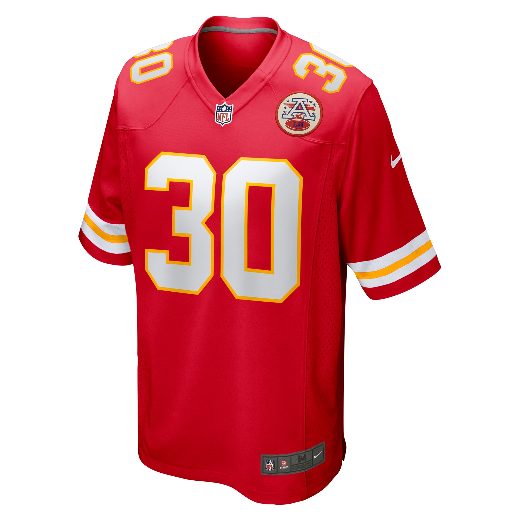 Darius Rush Kansas City Chiefs Nike Team Game Jersey - Red
