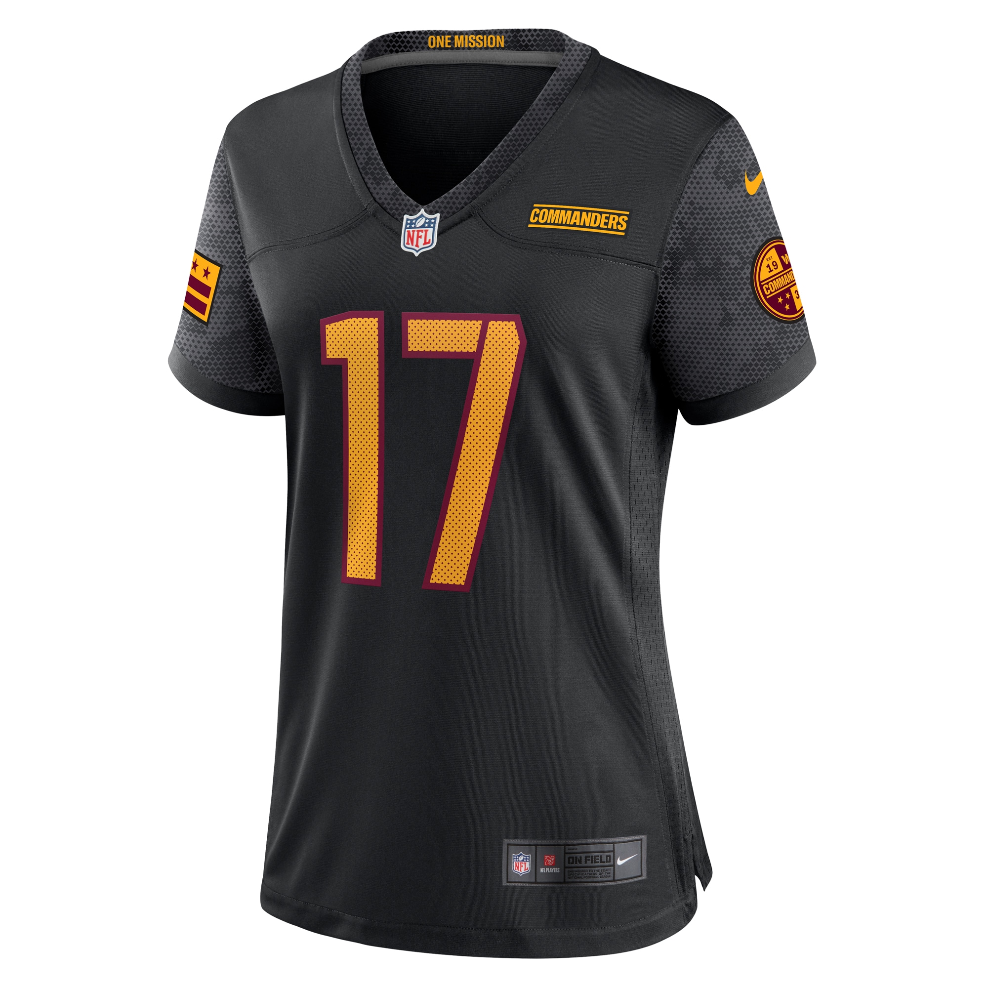 Terry McLaurin Washington Commanders Nike Women's Alternate Game Jersey - Black