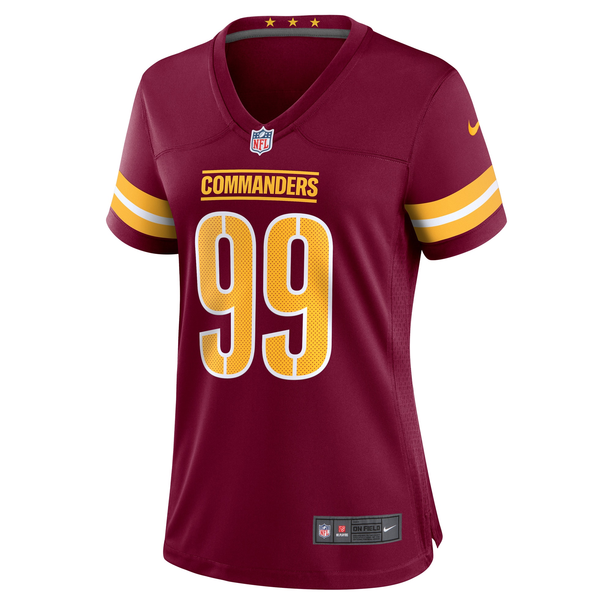 Chase Young Washington Commanders Nike Women's Player Jersey - Burgundy