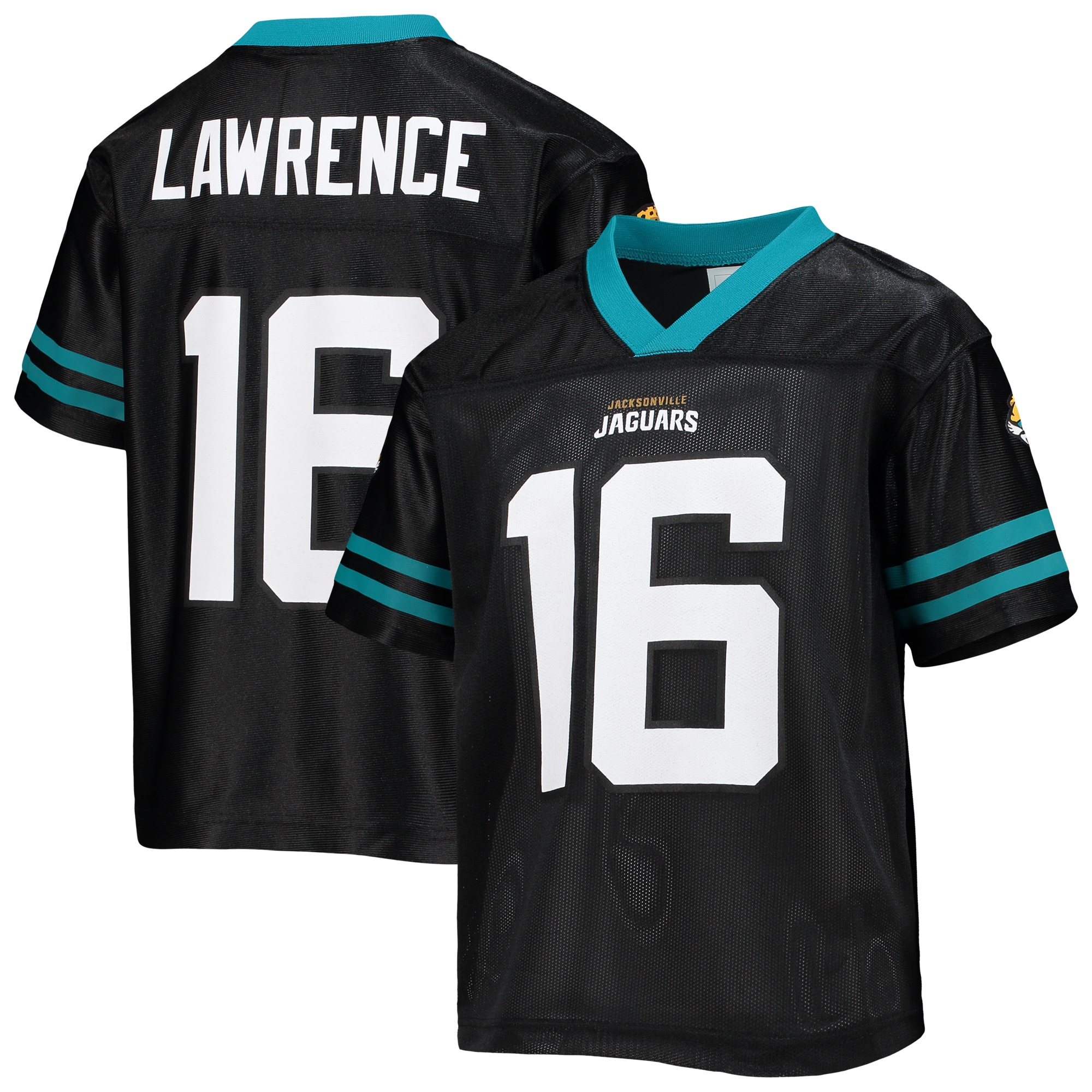 Youth Trevor Lawrence Black Jacksonville Jaguars Replica Jersey
