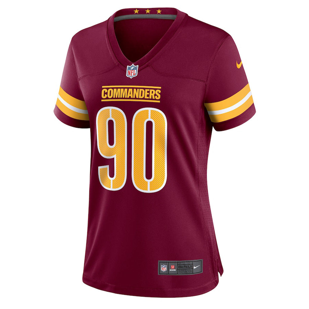 Women's Washington Commanders Montez Sweat Game Jersey - Burgundy