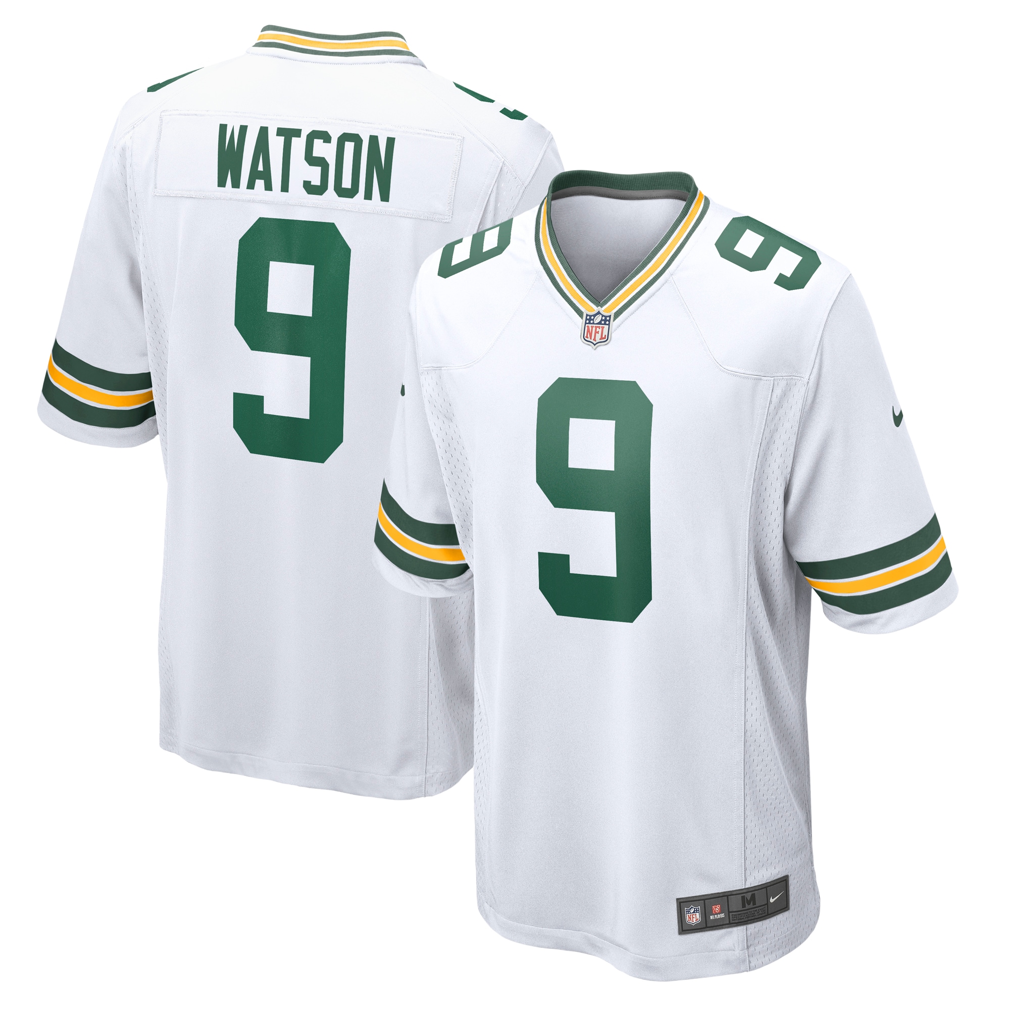 Christian Watson Green Bay Packers Nike Game Jersey - White
