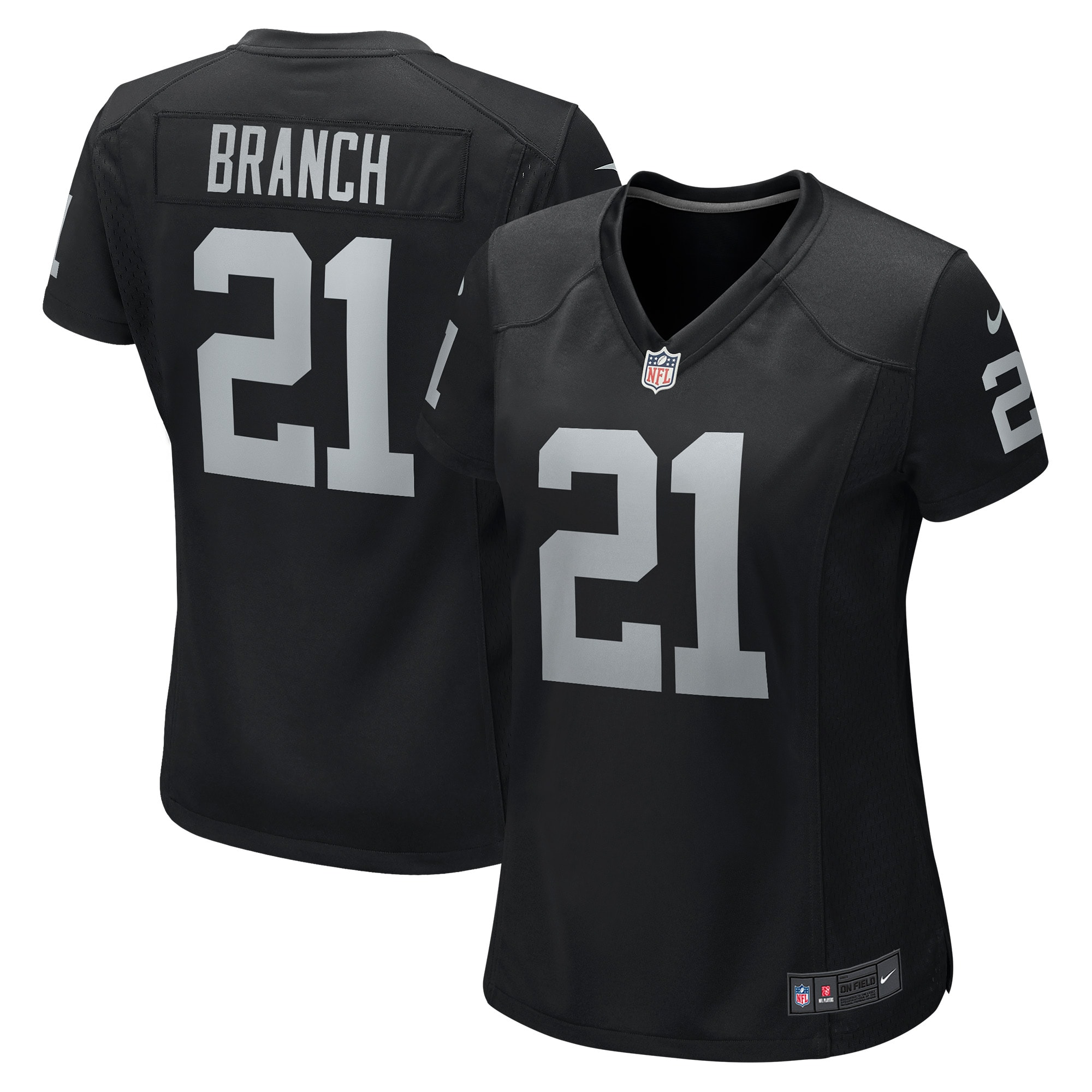 Cliff Branch Las Vegas Raiders Nike Women's Retired Player Game Jersey - Black