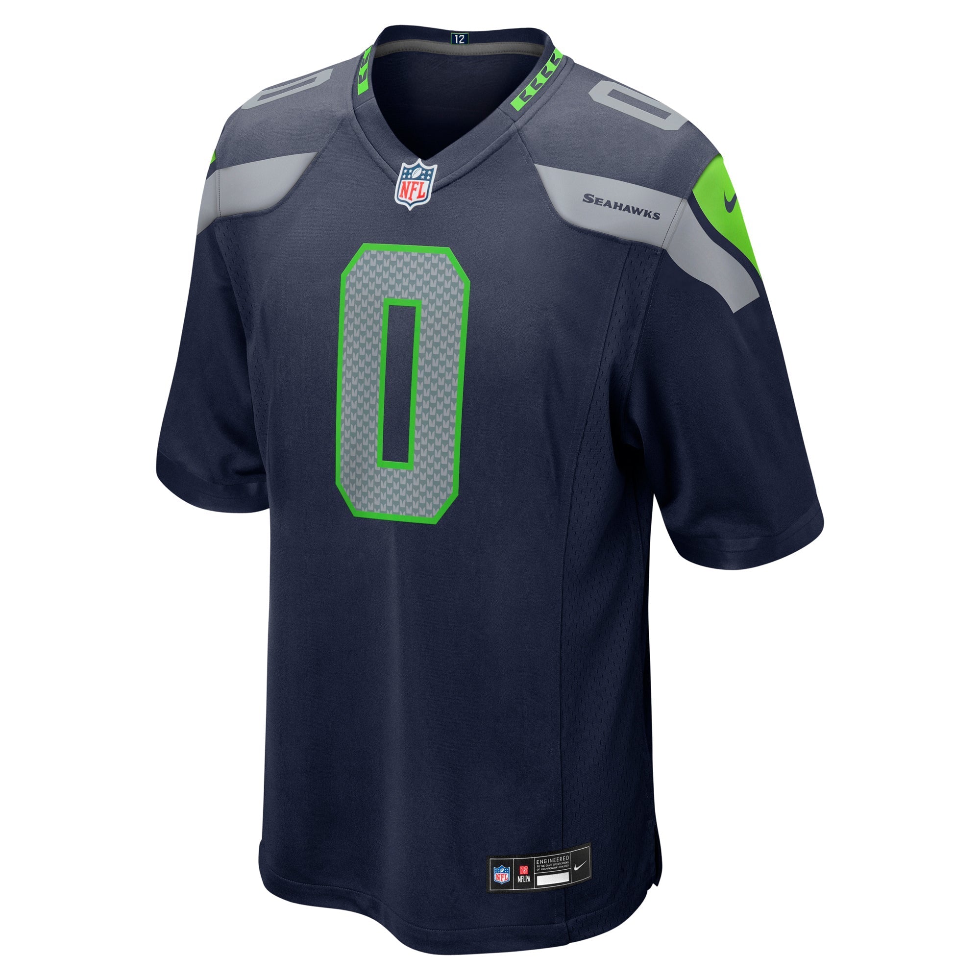 Men's Nike Devin Bush College Navy Seattle Seahawks Game Jersey