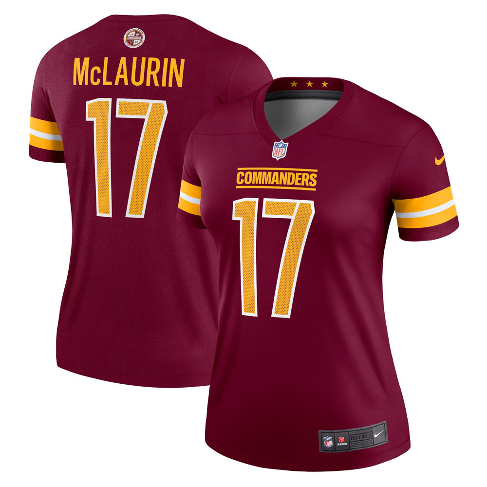 Women's Washington Commanders Terry McLaurin Legend Jersey Burgundy