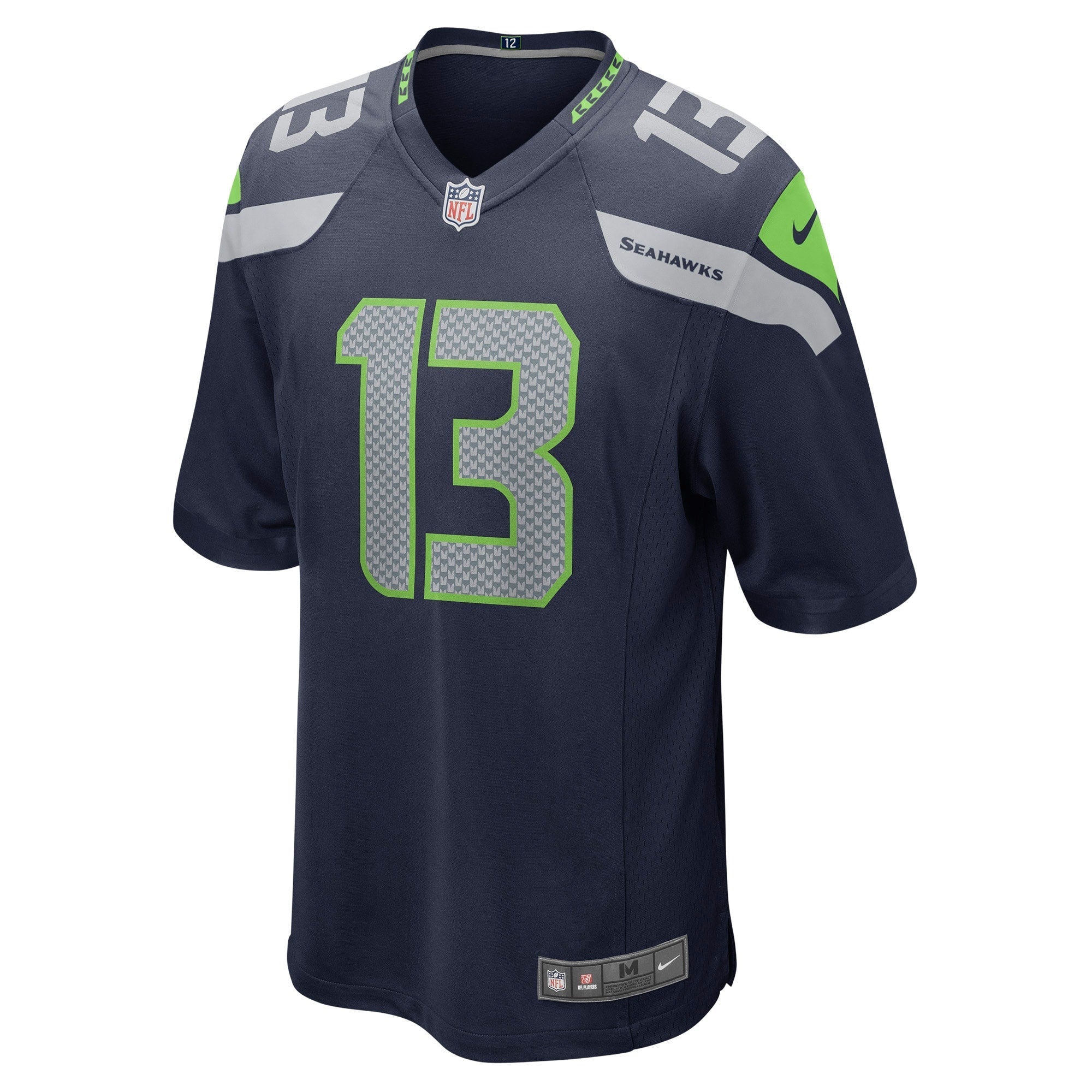 Men's Nike Josh Jones College Navy Seattle Seahawks Home Game Player Jersey