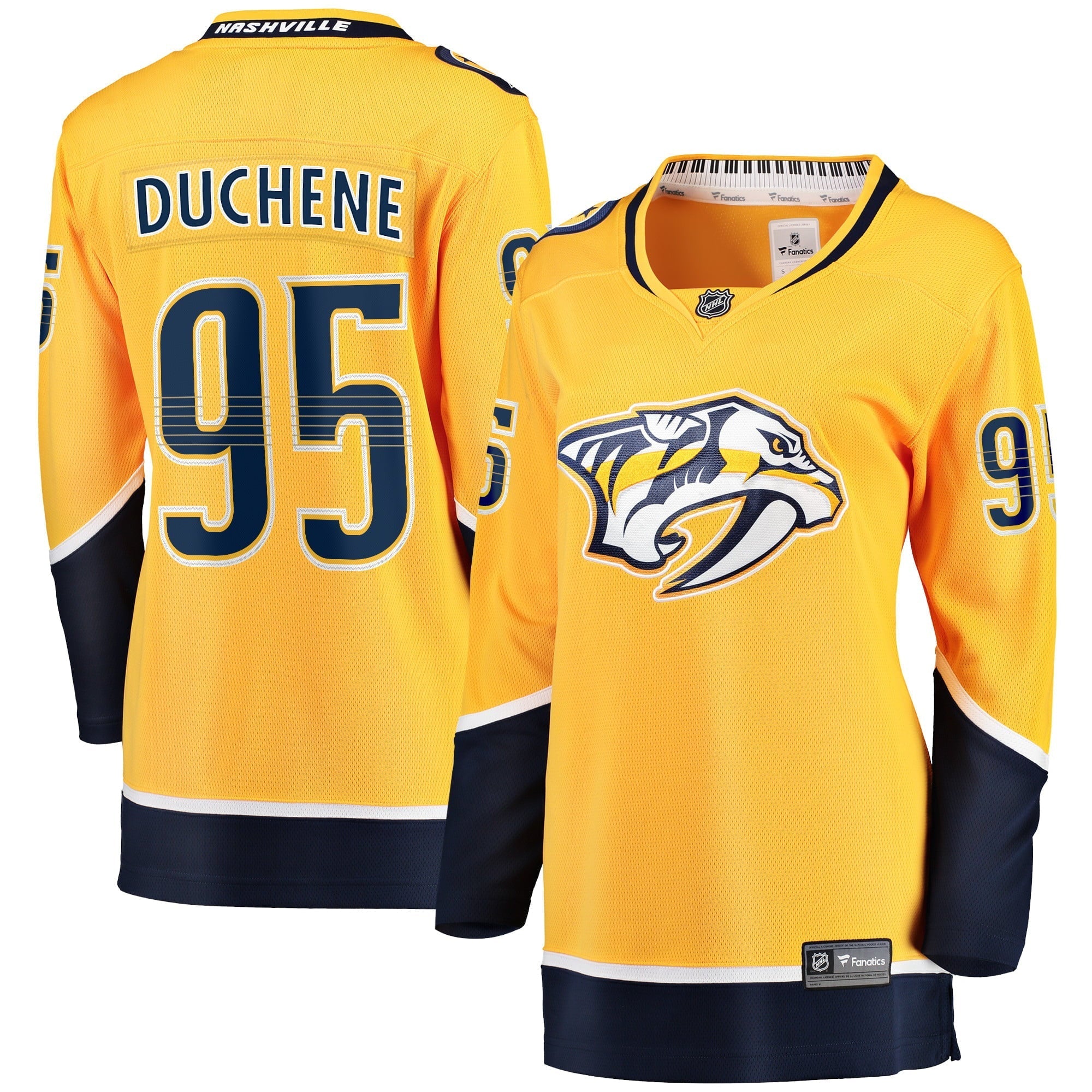 Women's Fanatics Branded Matt Duchene Gold Nashville Predators Home Premier Breakaway Player Jersey