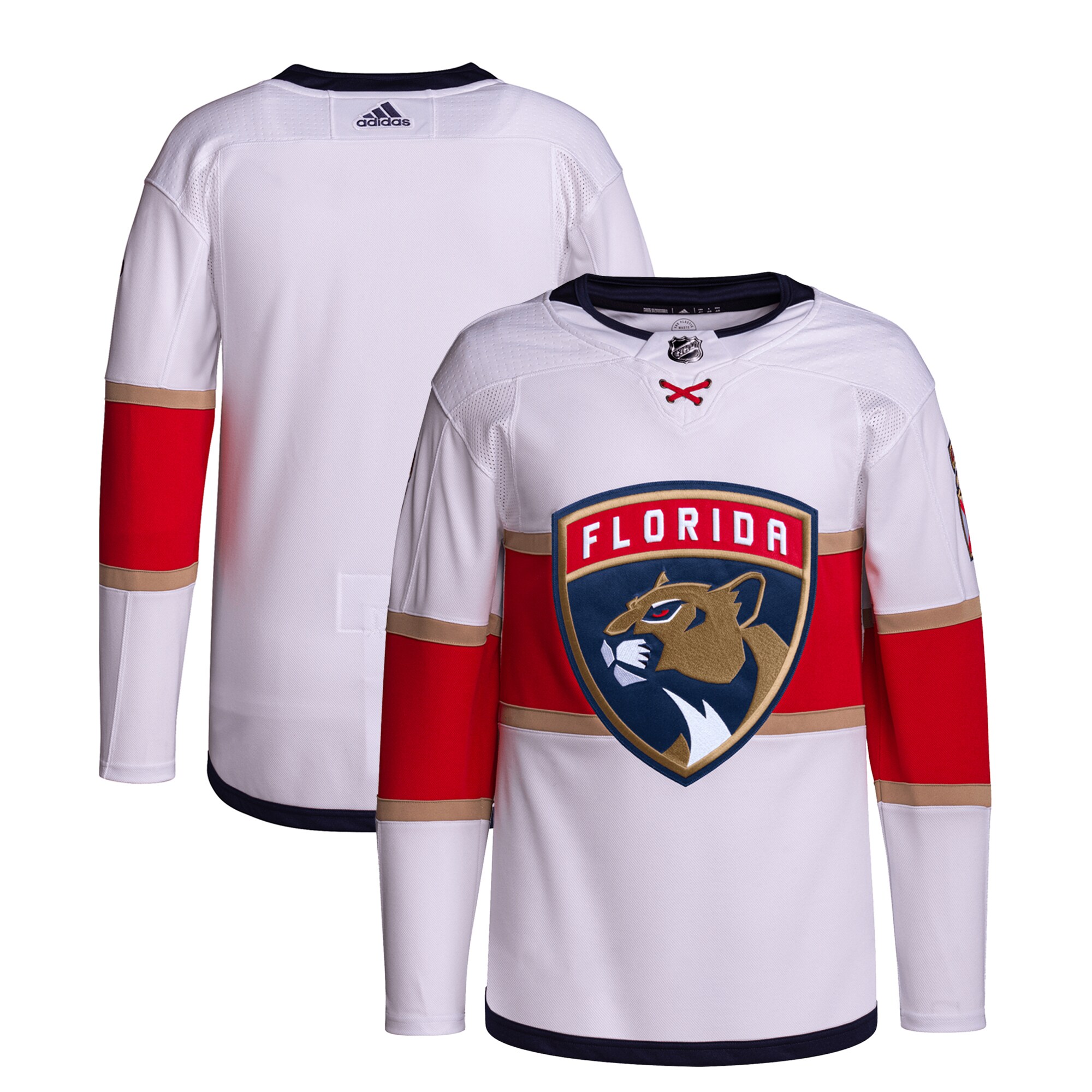 Florida Panthers adidas Away Primegreen Authentic Pro Jersey?White