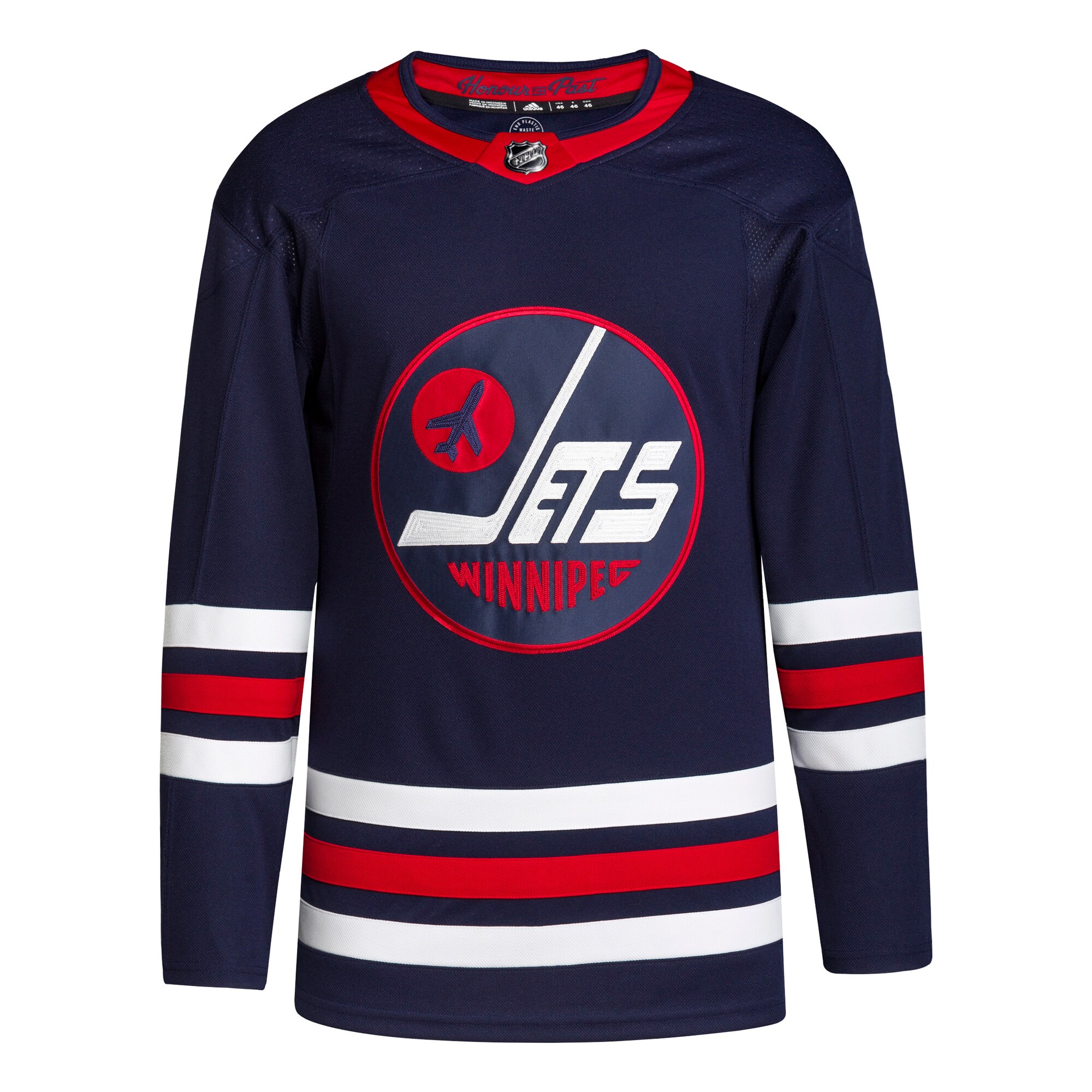 Winnipeg Jets adidas 2021/22 Alternate Primegreen Authentic Pro Jersey - Navy
