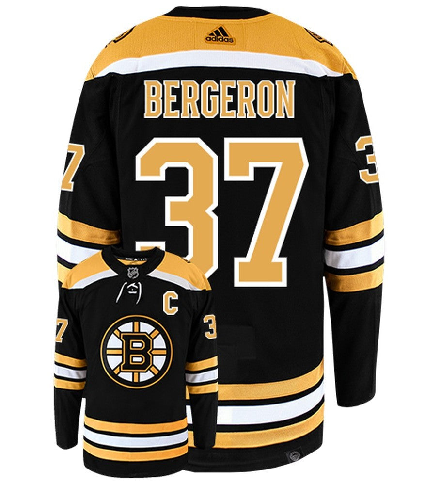 Patrice Bergeron Boston Bruins Adidas Primegreen Authentic NHL Hockey Jersey