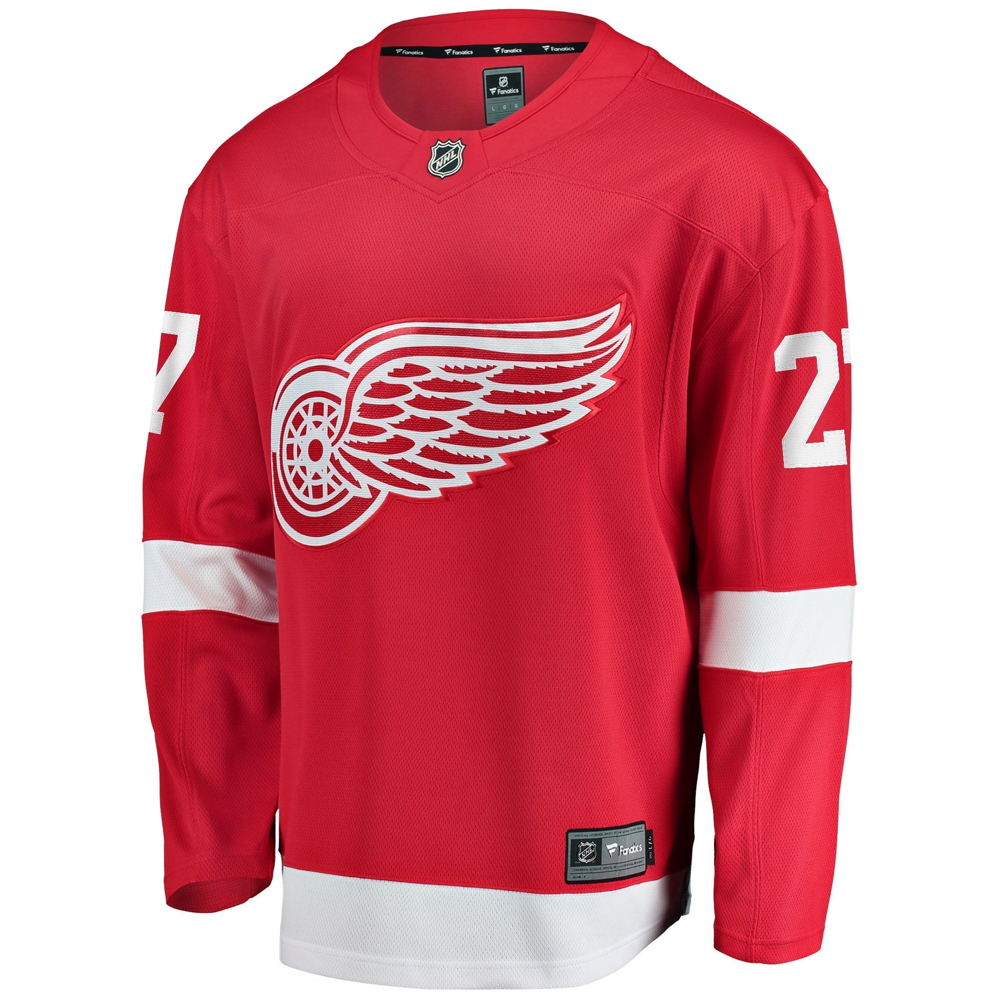 Men's Fanatics Branded Michael Rasmussen Red Detroit Red Wings Home Breakaway Player Jersey
