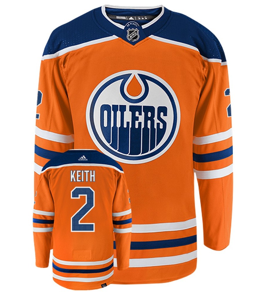 Duncan Keith Edmonton Oilers Adidas Primegreen Authentic NHL Hockey Jersey