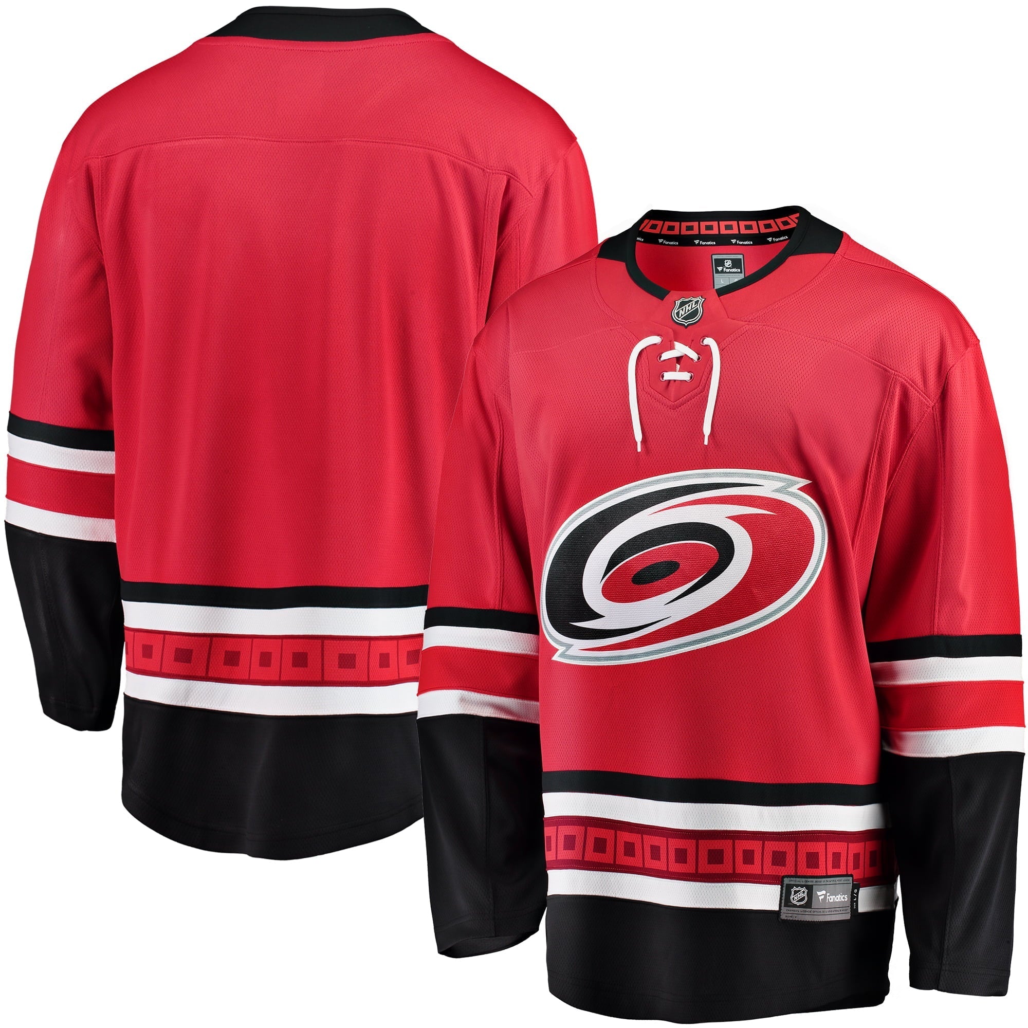 Men's Fanatics Branded Red Carolina Hurricanes Breakaway Home Jersey