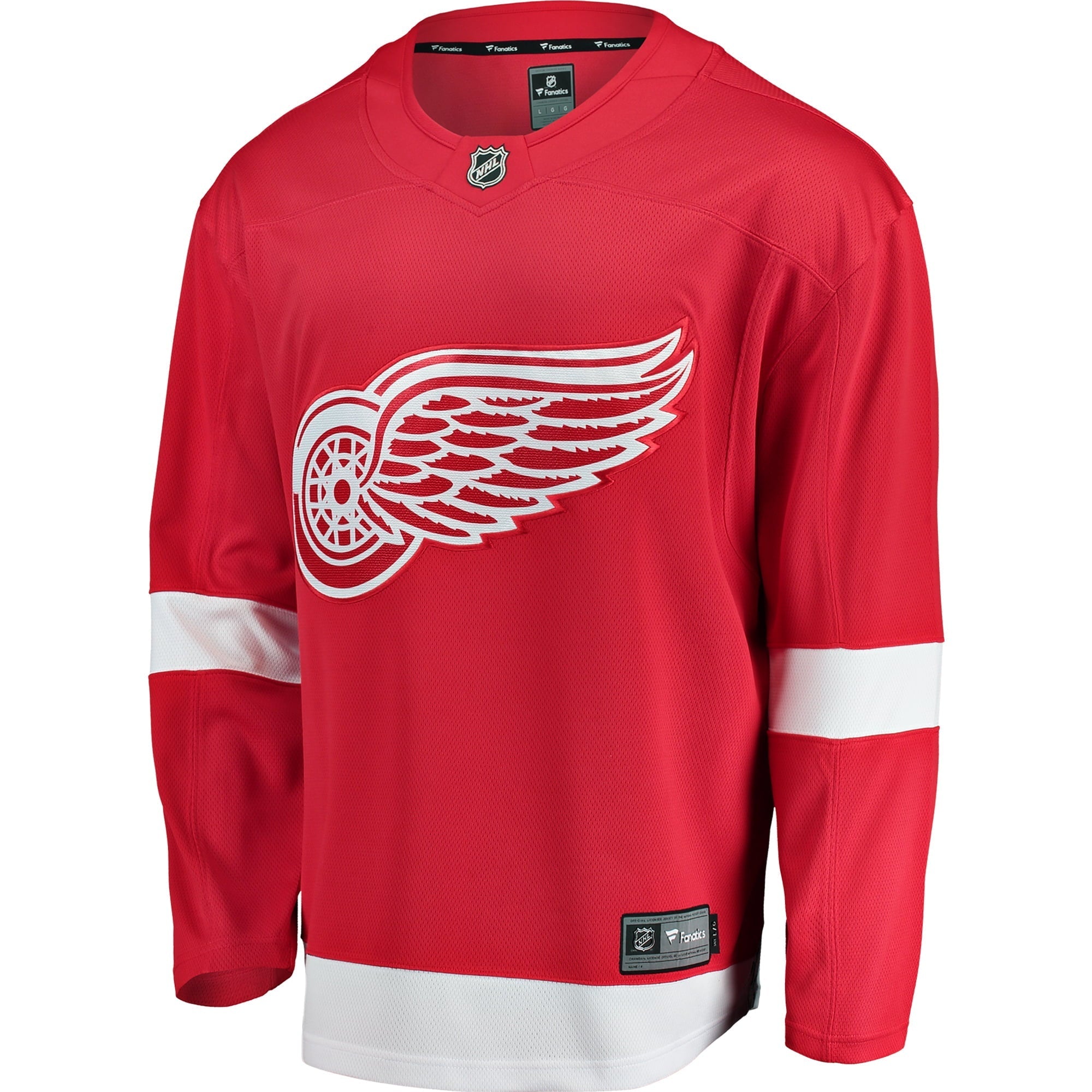 Men's Fanatics Branded Red Detroit Red Wings Breakaway Home Jersey