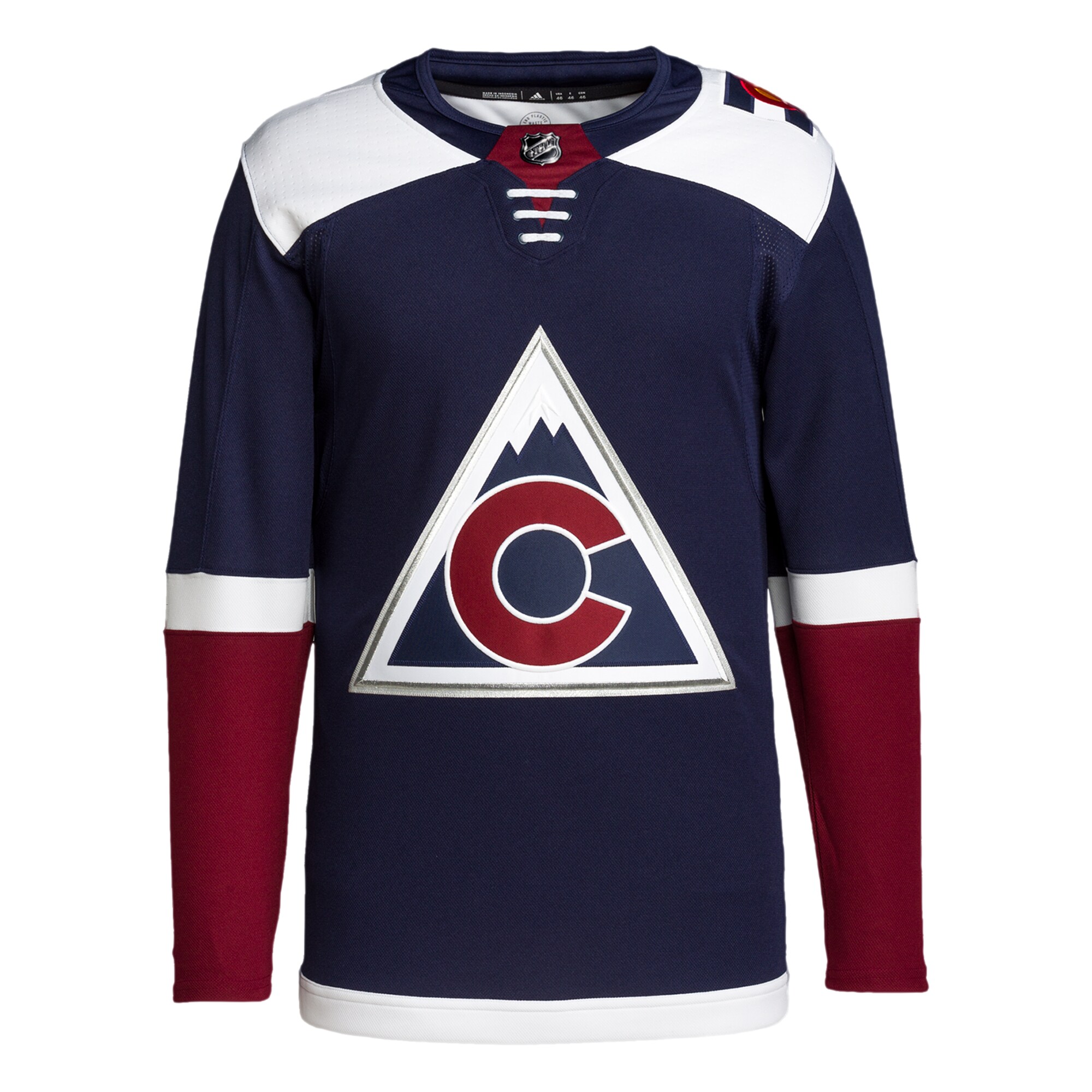 Colorado Avalanche adidas 2018/19 Alternate Primegreen Authentic Pro Jersey - Navy