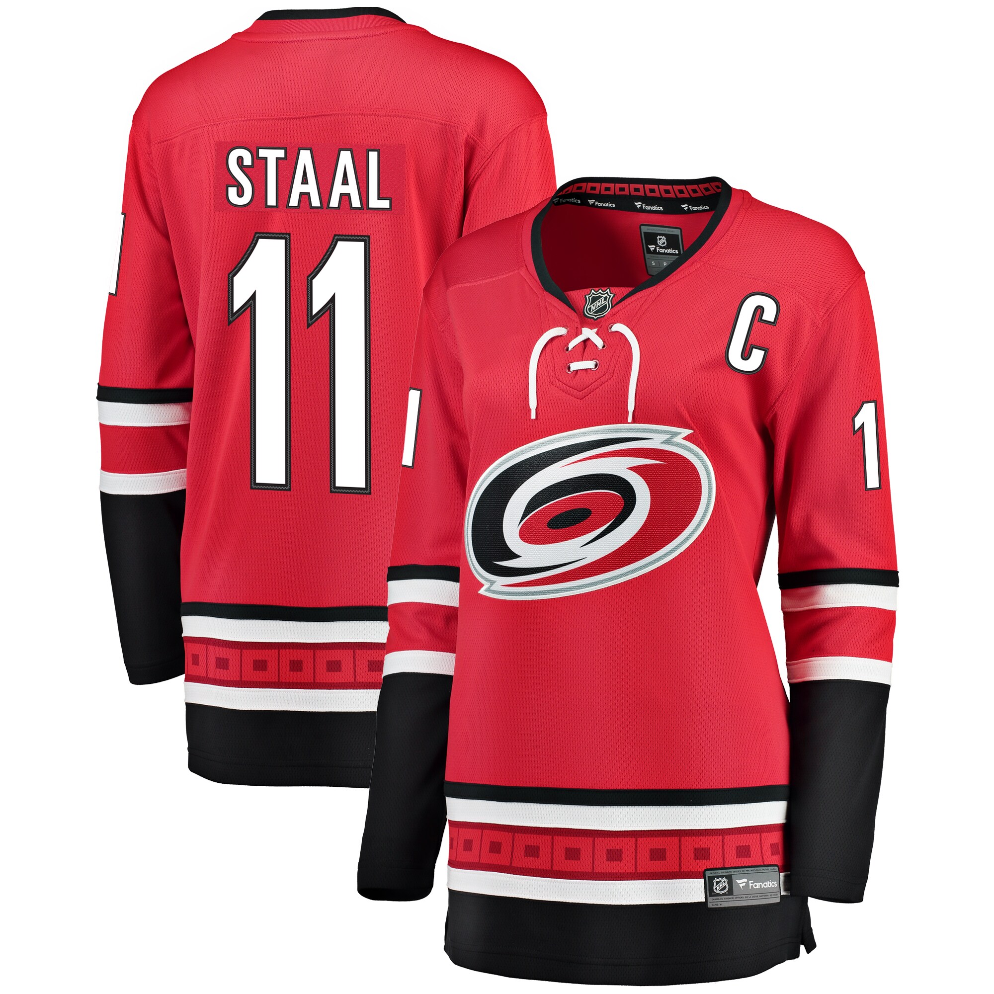 Jordans Staal Carolina Hurricanes Fanatics Branded Women's Alternate Breakaway Player Jersey - Red