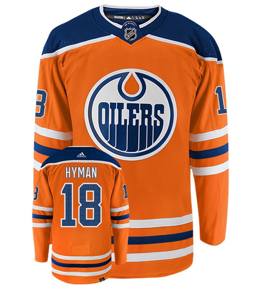 Zach Hyman Edmonton Oilers 2021 Adidas Primegreen Authentic NHL Hockey Jersey