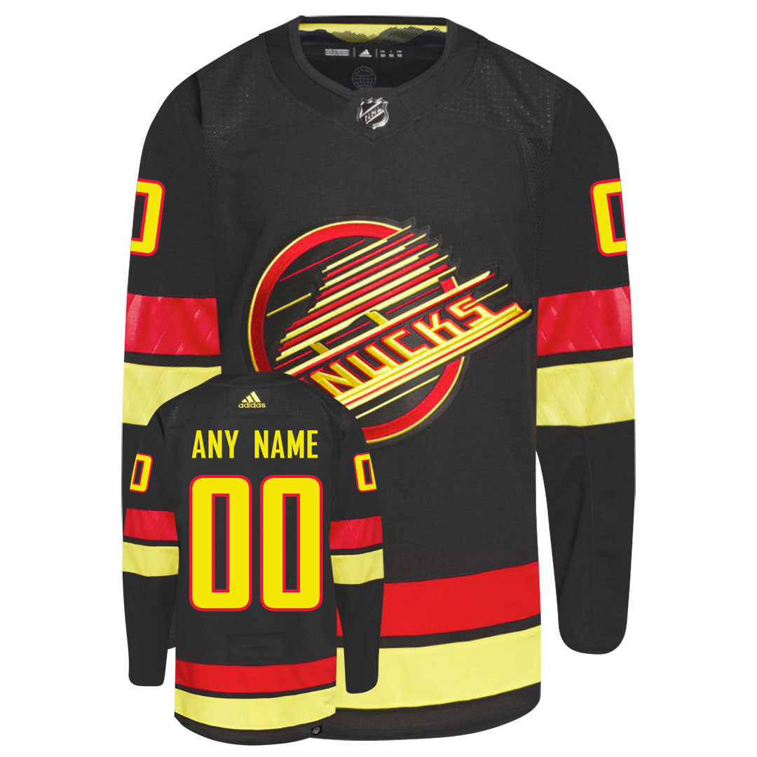 Customizable Vancouver Canucks Adidas Primegreen Authentic Third Alternate 2022/2023 NHL Hockey Jersey