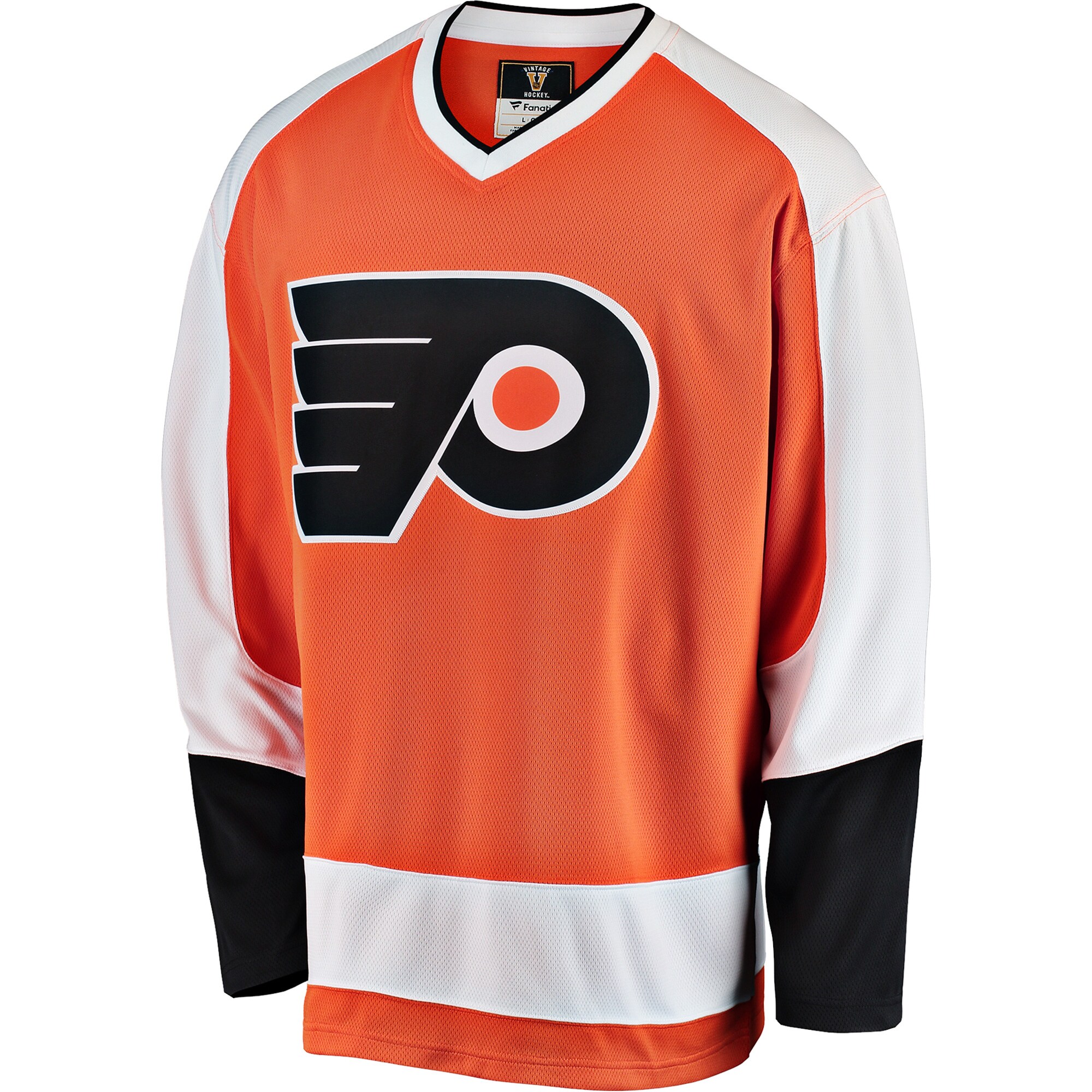 Philadelphia Flyers Fanatics Branded Premier Breakaway Heritage Blank Jersey - Orange