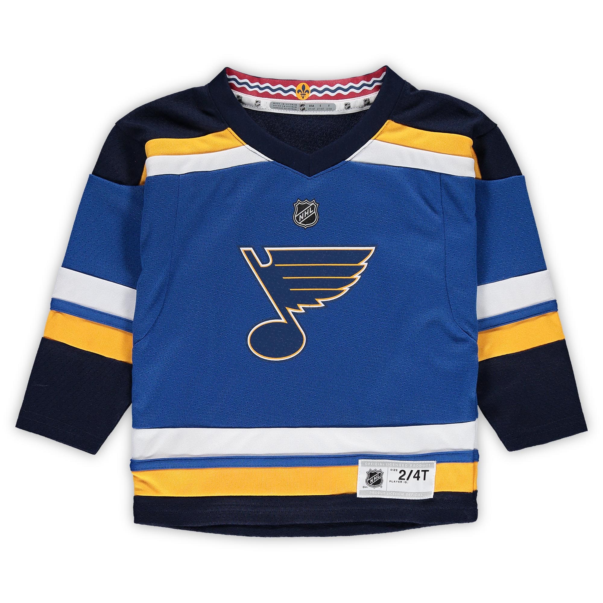 Jordans Binnington St. Louis Blues Toddler Home Replica Player Jersey - Blue