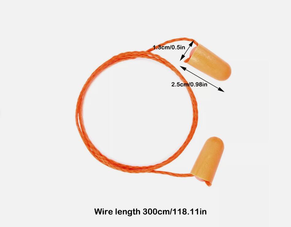 Earplugs Elastic Reusable Earplug Hearing Protection Silent Ear Plug