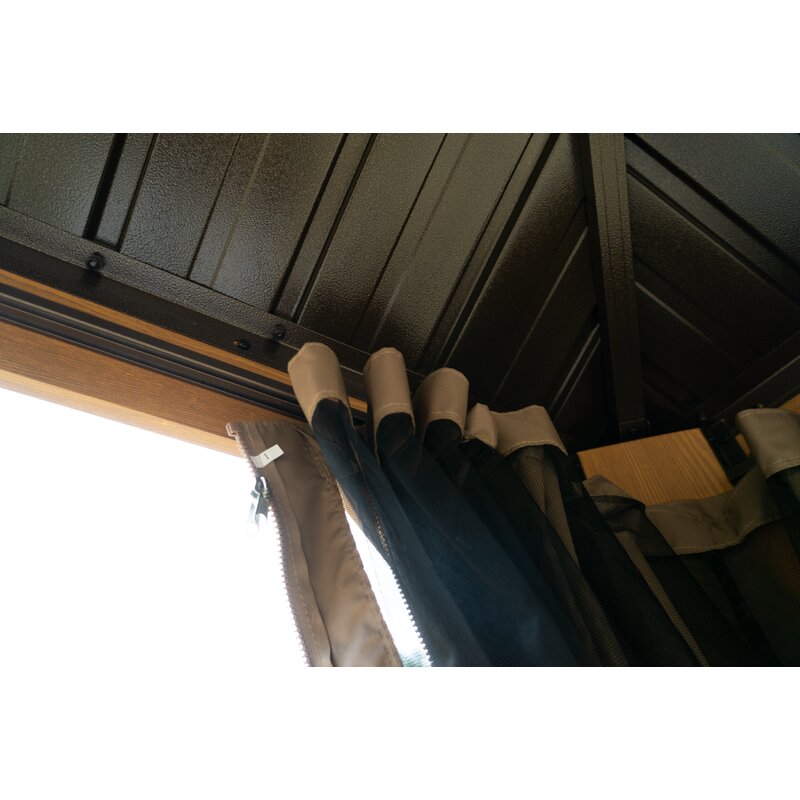 Dahlin 12 Ft. W x 10 Ft. D Aluminum Patio Gazebo LIDL