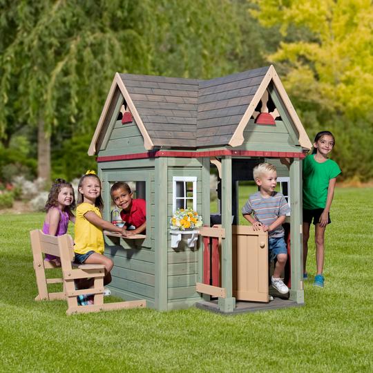 Lidl cheap wooden playhouse