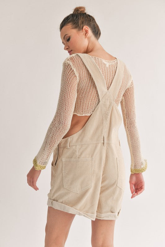 In Action Overalls in Oatmeal