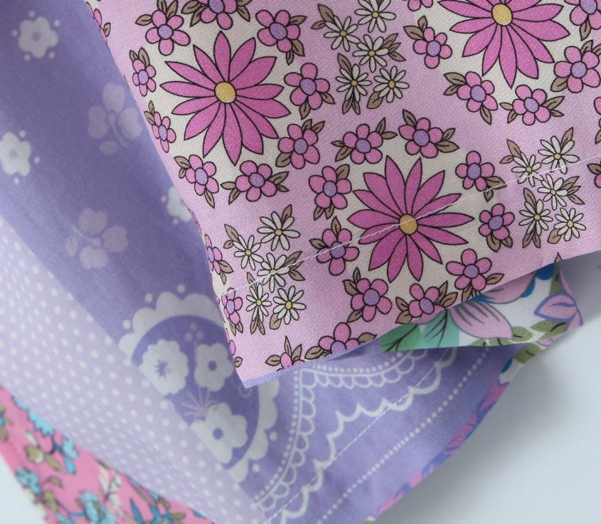 Lovely Lavender Boho Maxi Robe