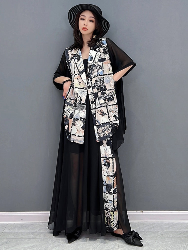 Katy Oversized Top & Skirt 2-Piece Set