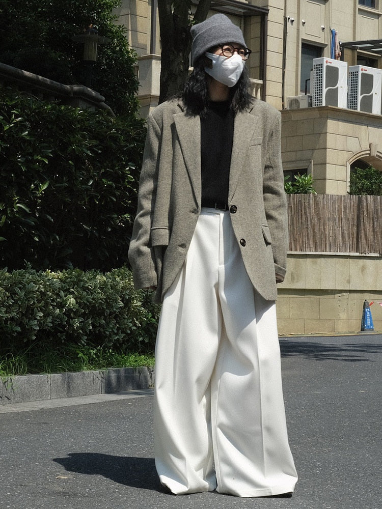 Classy Elegance Luxe Pleated Wide Leg Pants