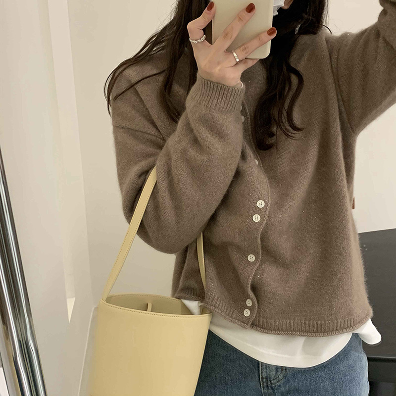 The New Lazy Style Outer Short Sweater