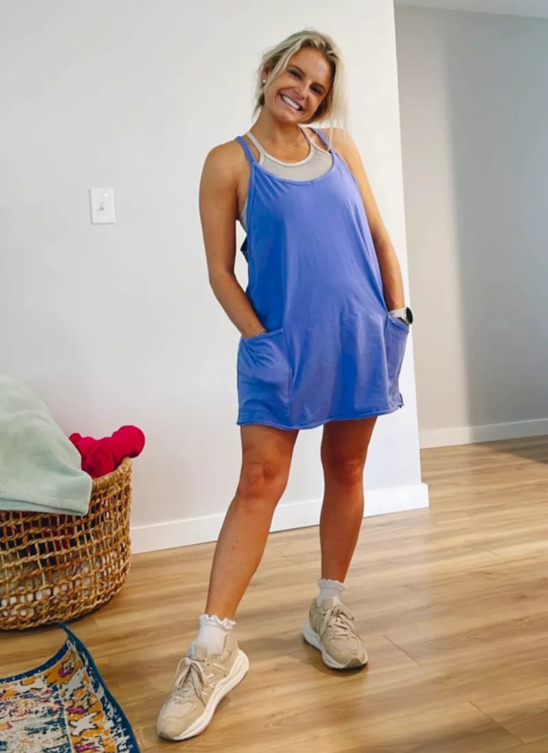 2023 Summer Wide Mini Dress - Built in Shorts