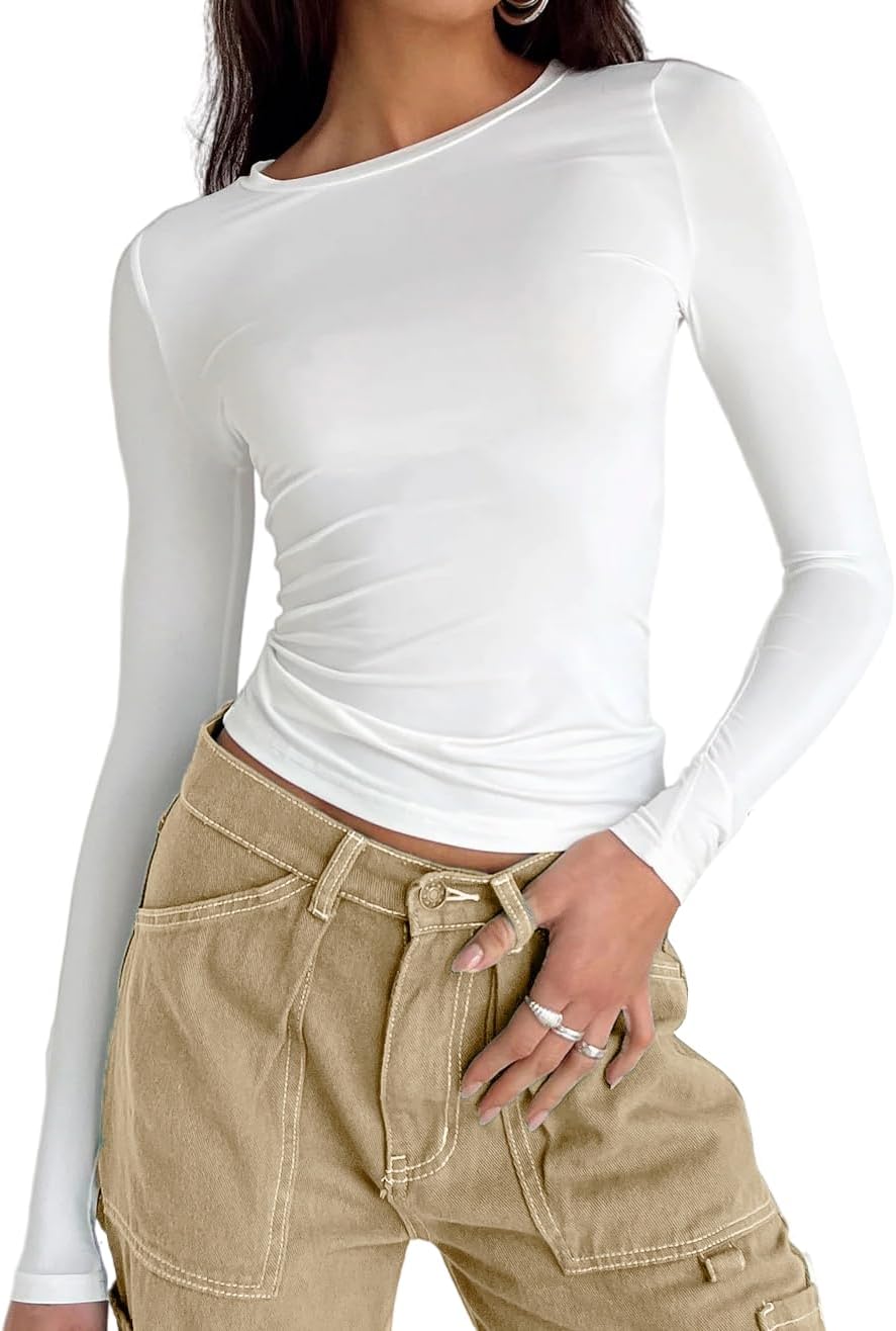 Women's Corset Top Slim Fit Skinny T-Shirt