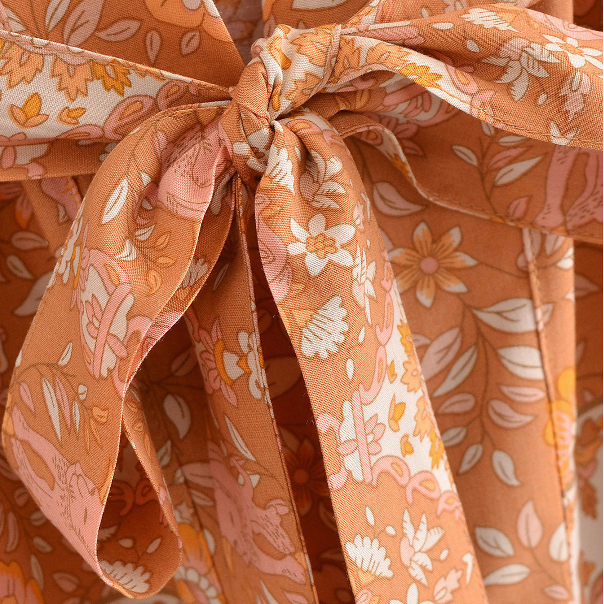 Sienna Sands Boho Floral Print Short Robe