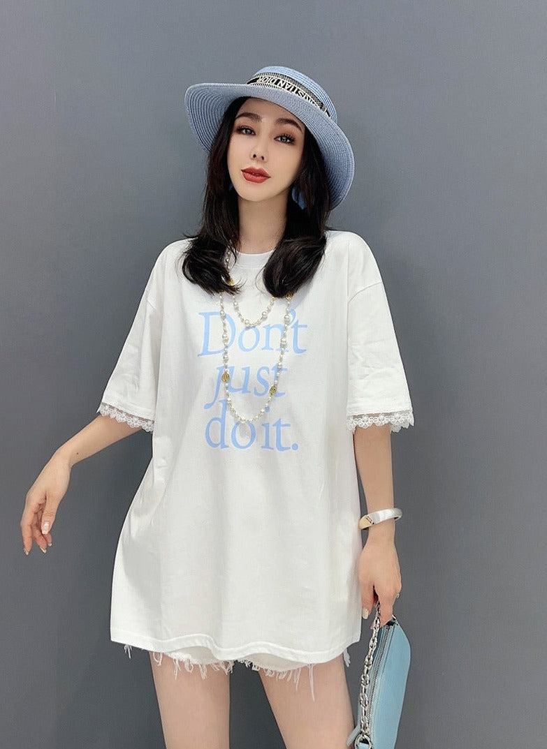 Luxe Baby Doll T-Shirt & Dress 2-Piece Set