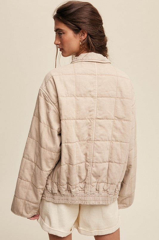 Here To Stay Jacket in Ivory