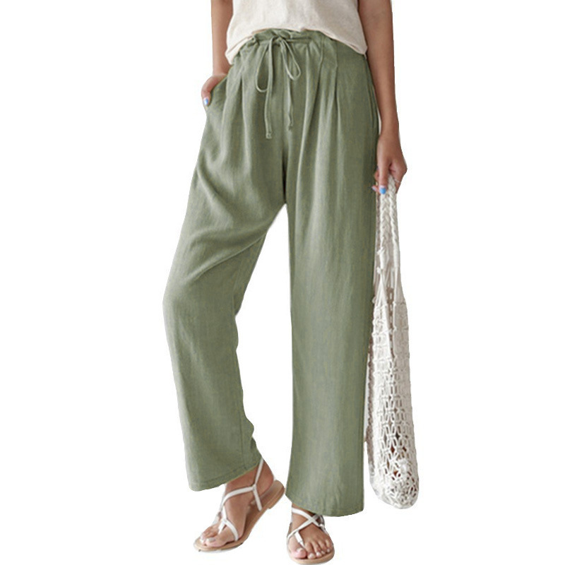 Women‘s Summer Pants Wide Leg