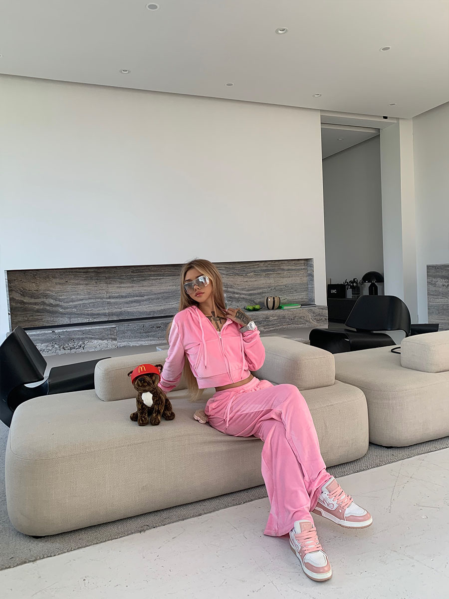 Golden Velvet Casual Suit