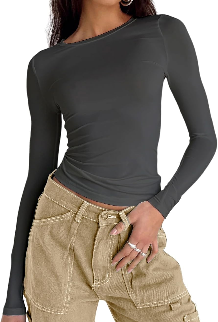 Women's Corset Top Slim Fit Skinny T-Shirt