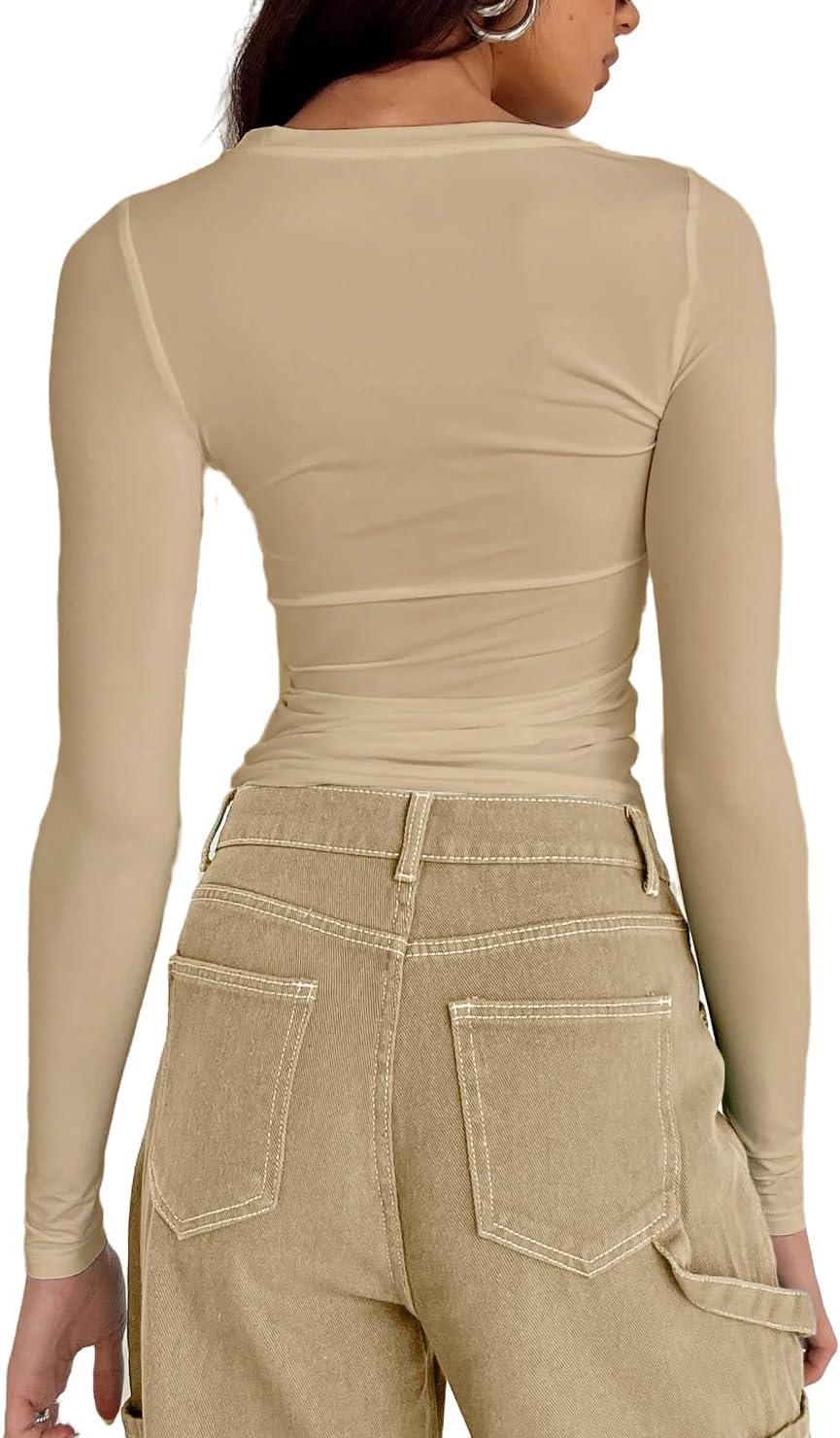 Women's Corset Top Slim Fit Skinny T-Shirt