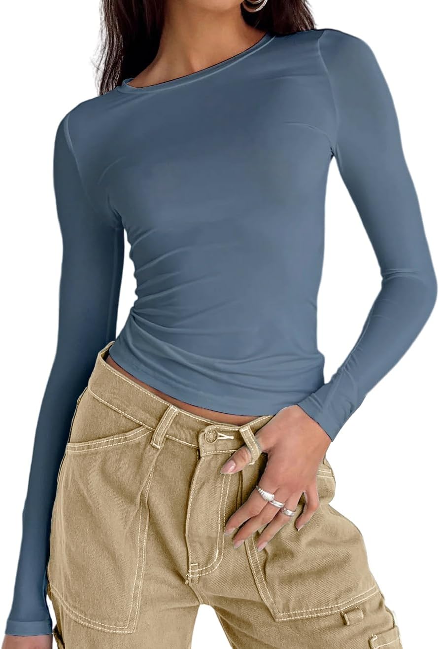 Women's Corset Top Slim Fit Skinny T-Shirt