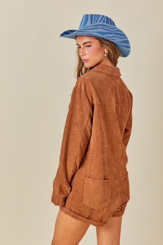 'Til You Can't Romper in Camel