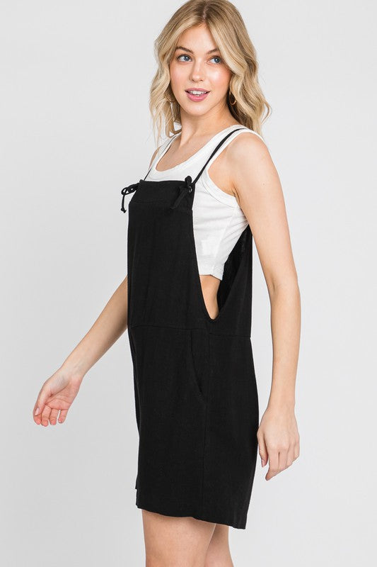 Laid Back Romper in Black