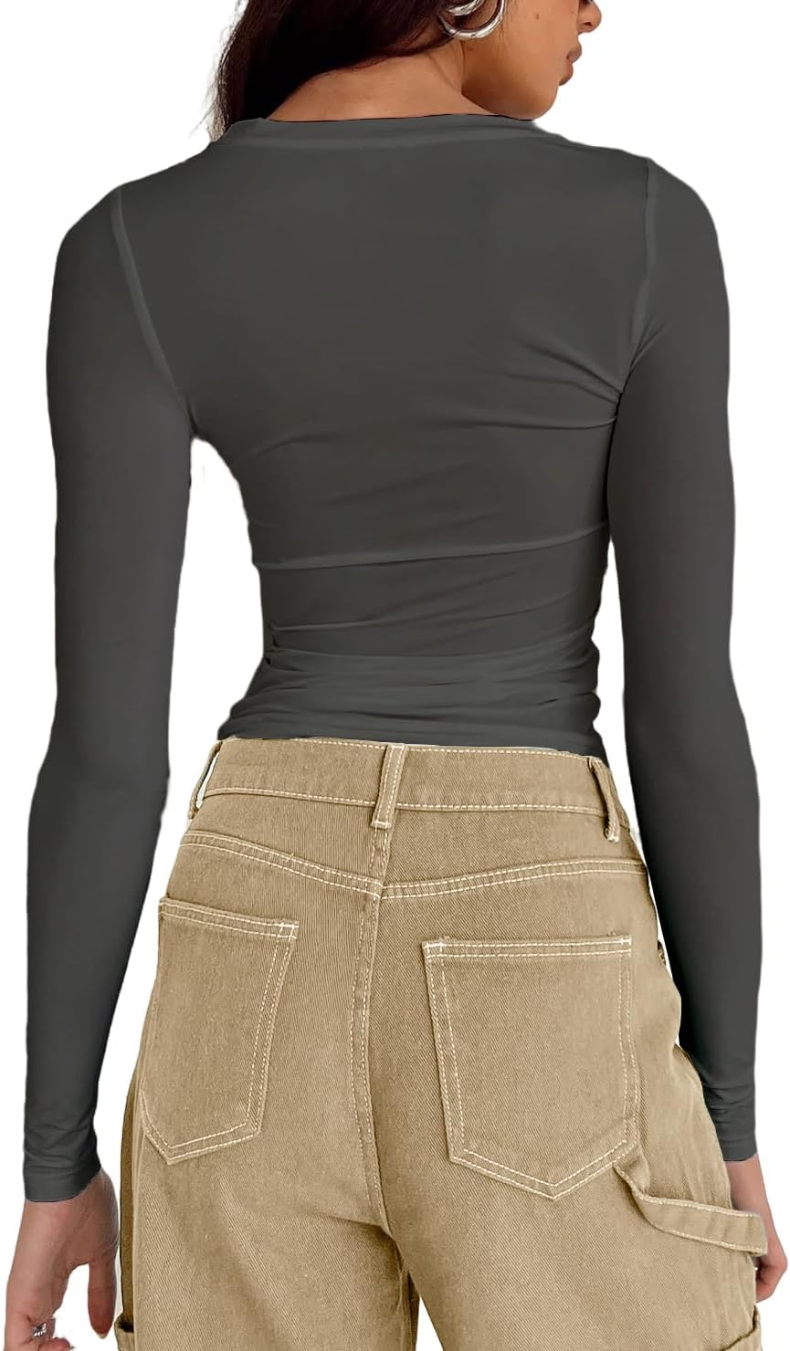 Women's Corset Top Slim Fit Skinny T-Shirt