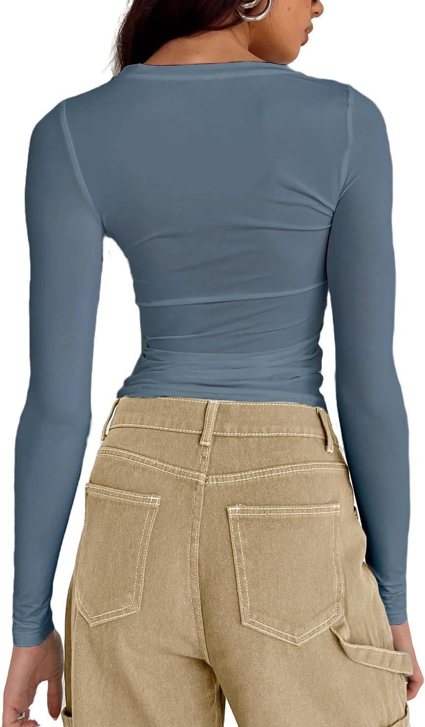 Women's Corset Top Slim Fit Skinny T-Shirt