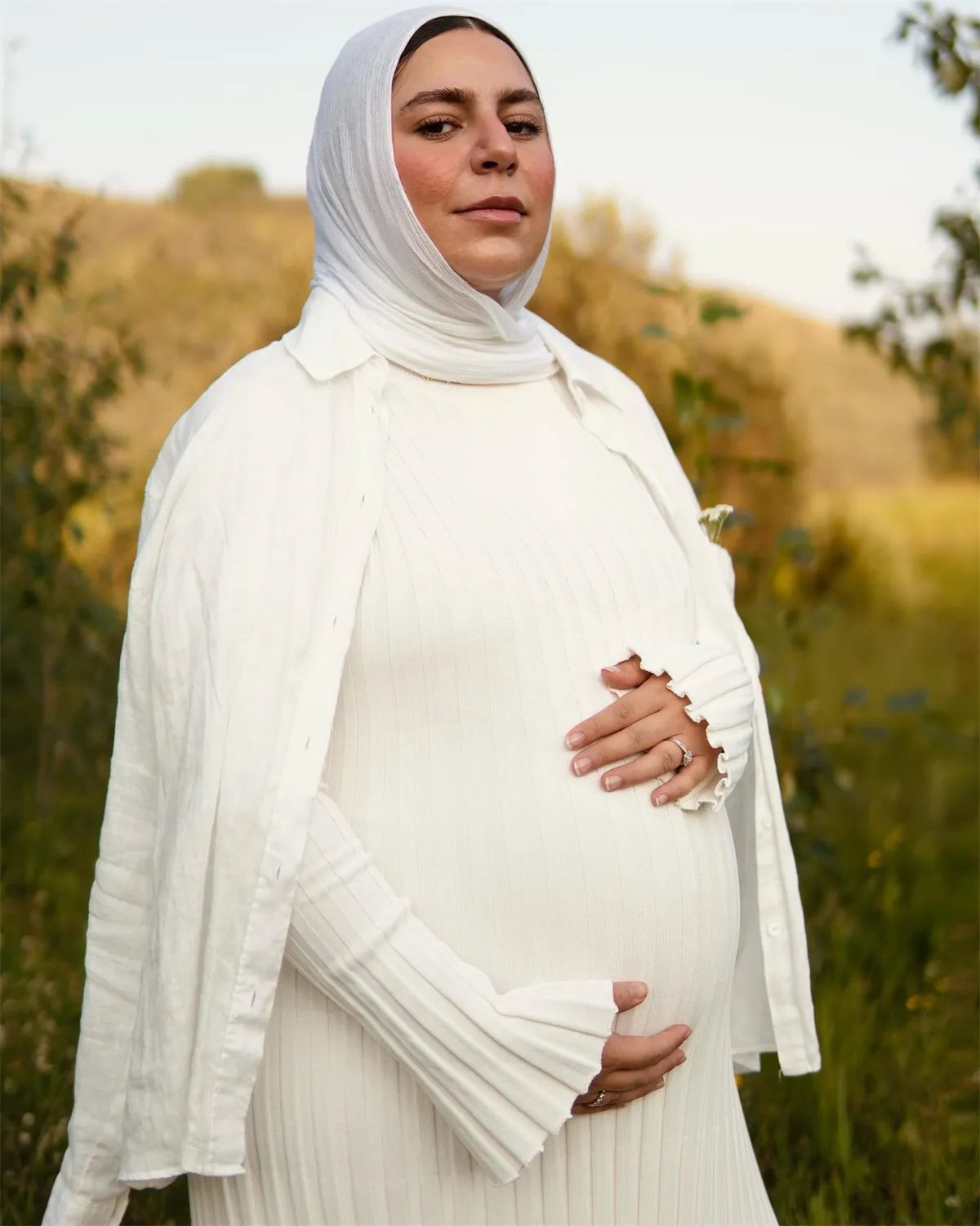 2023 Fall New Sleeved Knit Midi Dress