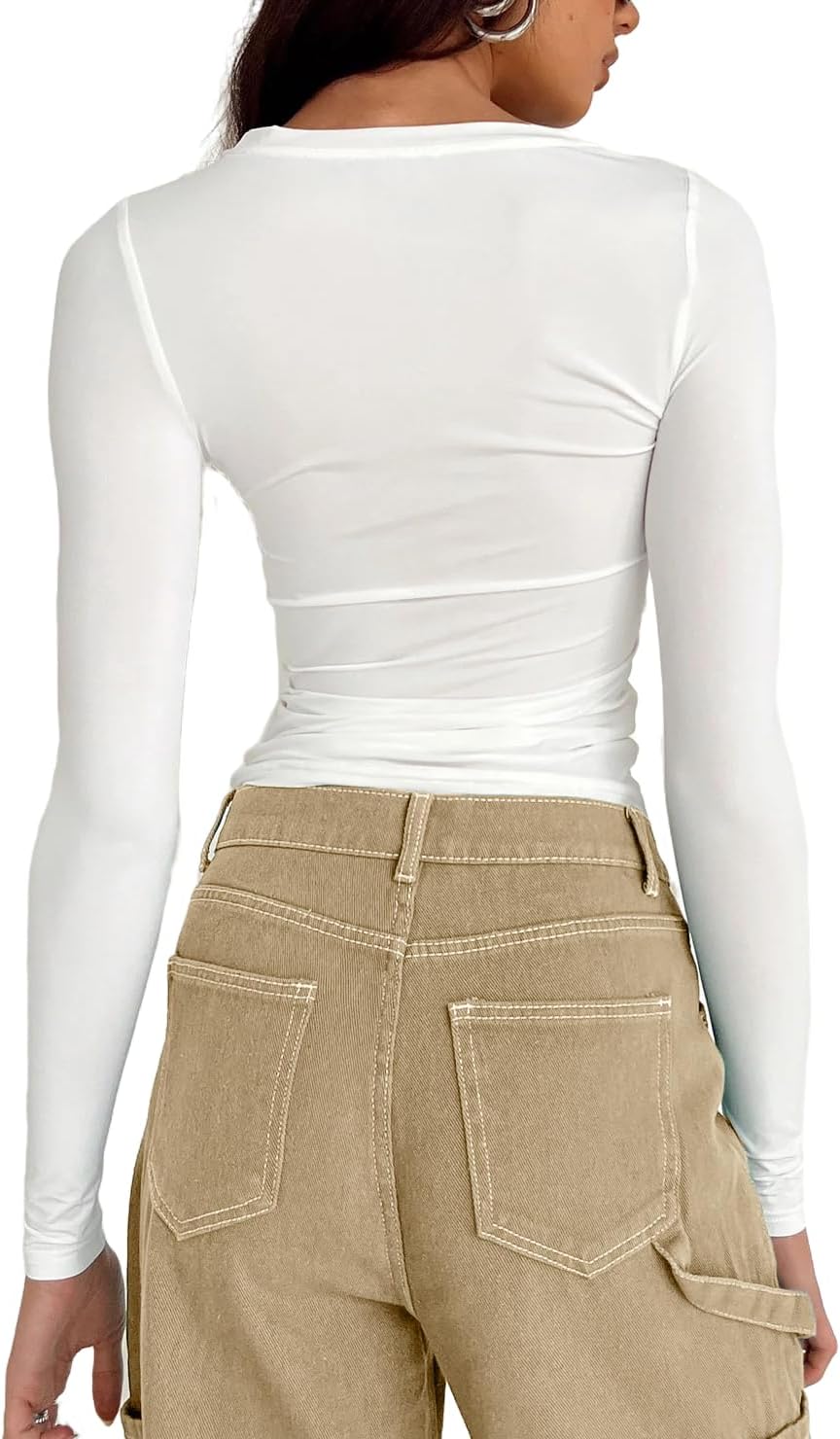 Women's Corset Top Slim Fit Skinny T-Shirt